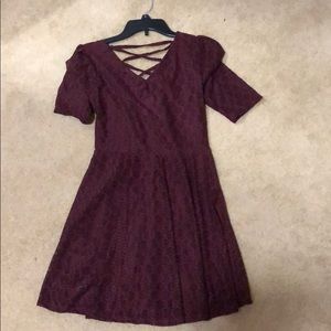 Cute maroon dress